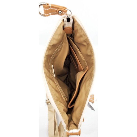 NWD Giani Bernini Khaki Block Signature Crossbody - Picture 7 of 7
